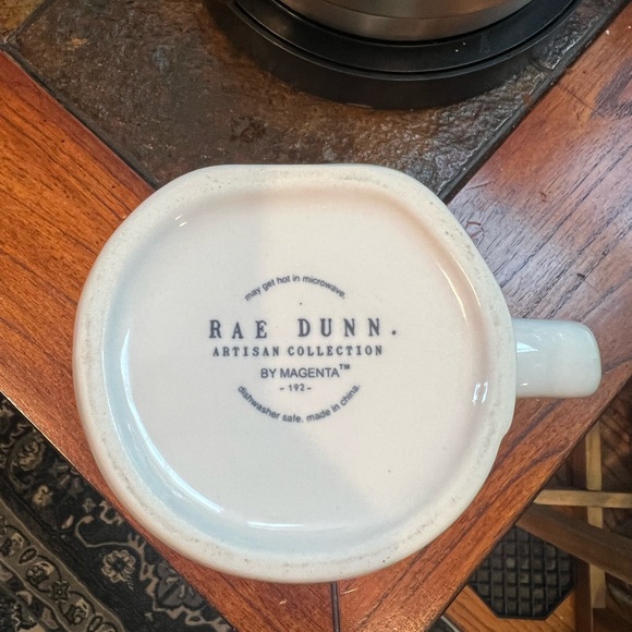 Rae Dunn Early Bird Mug with 4 vineyard vines stickers - Picture 3 of 4